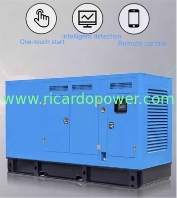 50Hz 60Hz 50KVA Water Cooled Silent Diesel Genset With Bauduion Engine